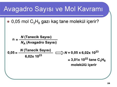 1 mol kaç